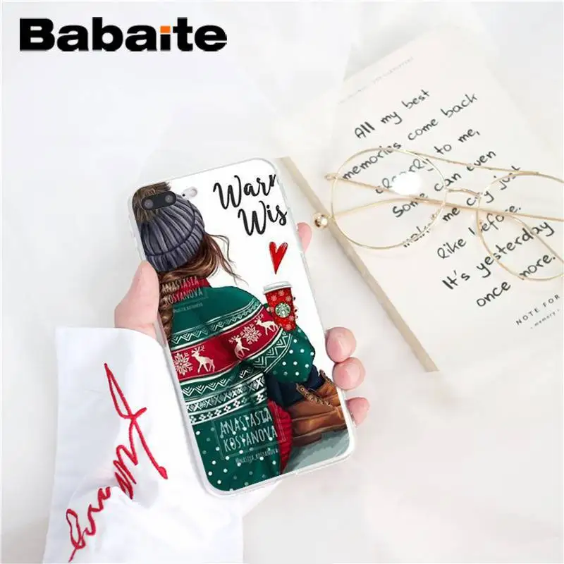 Babaite VOGUE Рождественская Принцесса Девушка женский Босс кофе чехол для телефона для iPhone8 7 6 6S6Plus X XSMAX 5 5S SE XR 11 11pro 11promax - Цвет: A13