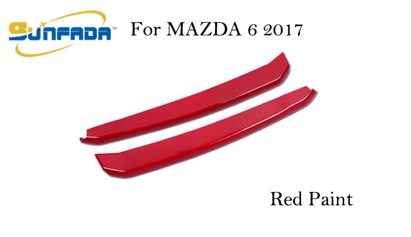 Накладка решетки радиатора SUNFADA Chrome/Paint для MAZDA 6 ATENZA 2013 2014 2015 2016 2017, наружные аксессуары.