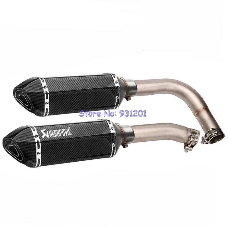 Выхлопная система R1 Akrapovic глушитель выхлопной трубы для мотоцикла средней длины
