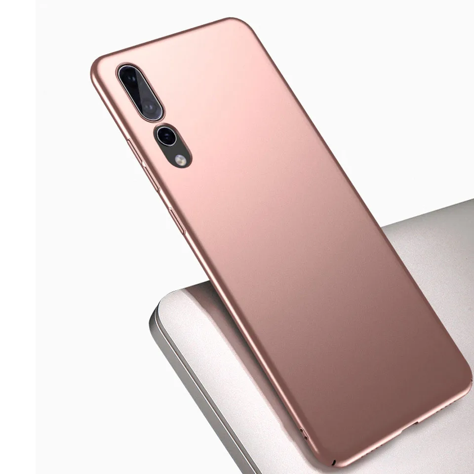 Матовый чехол для huawei P20 Lite Пластик крышка P10 P9 P8 2017 Коврики 10 9 Honor 6A 7A 6X7X8 с эффектом