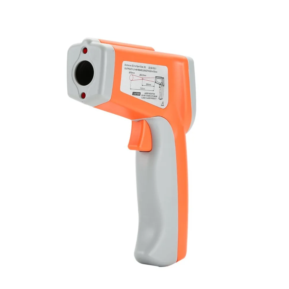 DT8880 Digital LCD Handheld Infrared Thermometer Temperature Meter Tester Portable Red Laser Non Contact IR Pyrometer Gun | Инструменты