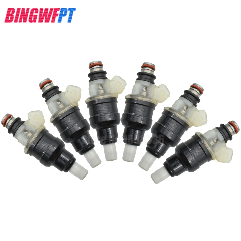 

6PCS INP-057 MD156760 N210H fuel injectors for Mitsubishi Eclipse 1.8L 1991~1994 Galant 2.0L 1990~1992 l4