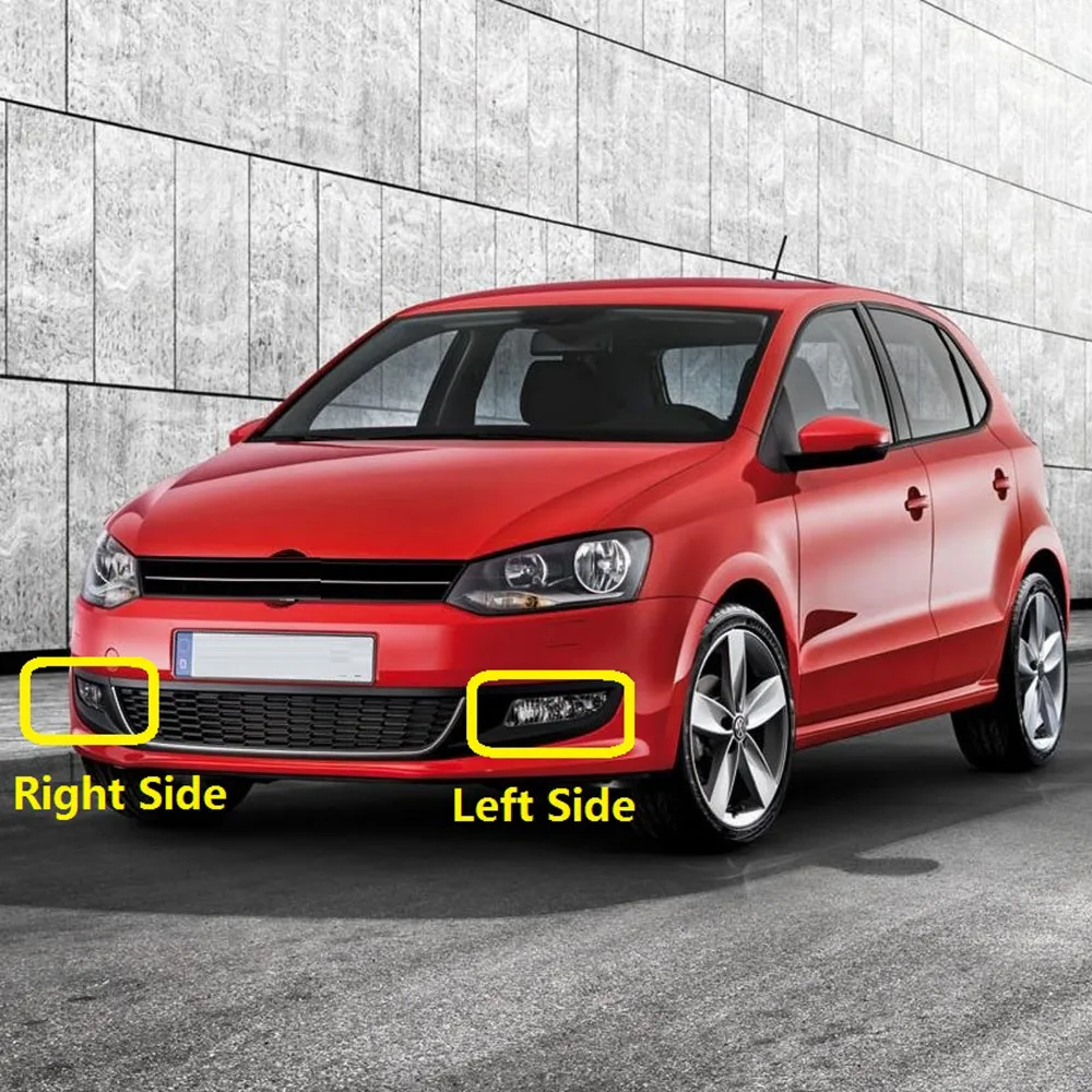 Для VW Polo Vento Derby 2009 2010 2011 2012 2013 Автомобильный Стайлинг передняя противотуманная фара противотуманный светильник