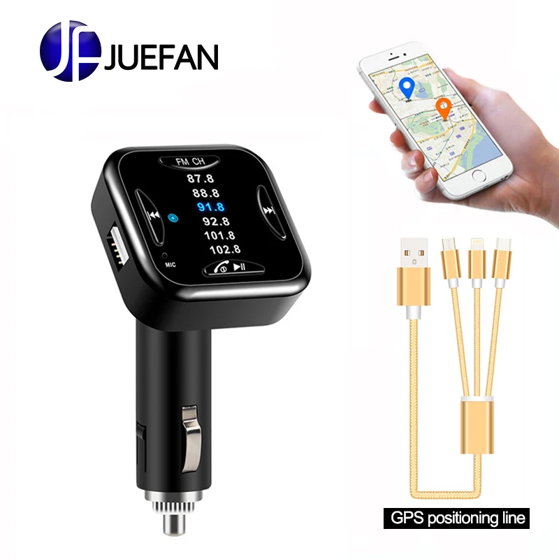 Bluetooth автомобильный комплект беспроводной fm передатчик MP3 плеер Handsfree AUX