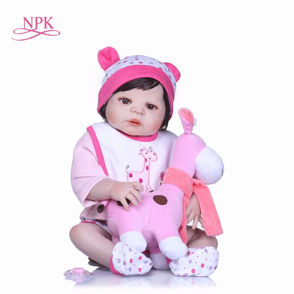Стильный реалистичный силиконовый корпус NPK 22 дюйма для новорожденных детский
