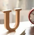 Зеленый 1 шт. DIY домашний декор деревянная буква 26 дерево Английский алфавит свадебное украшение DIY ручной работы украшения ремесла аксессуары - Цвет: Зеленый