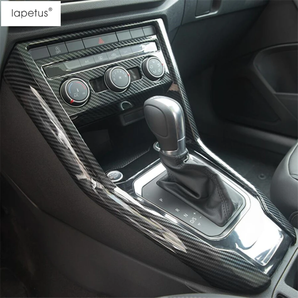 Lapetus аксессуары подходят для Volkswagen T-Roc T Roc ABS киоски переключения передач коробка переключения передач рамка формовочная крышка комплект отделка