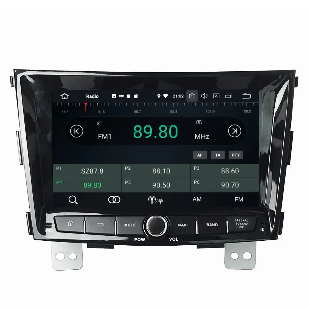 Автомобильный DVD-плеер Aotsr Android 8 0 7 1 С GPS-навигацией для Ssangyong Tivolan 2014