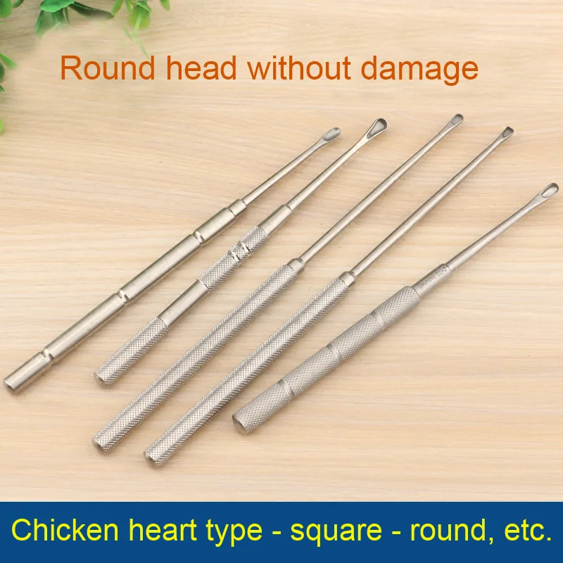 

Nasal scraping tooth cosmetic orthopedic instrument nasal bone curette double head scraper single head stripper stainless steel