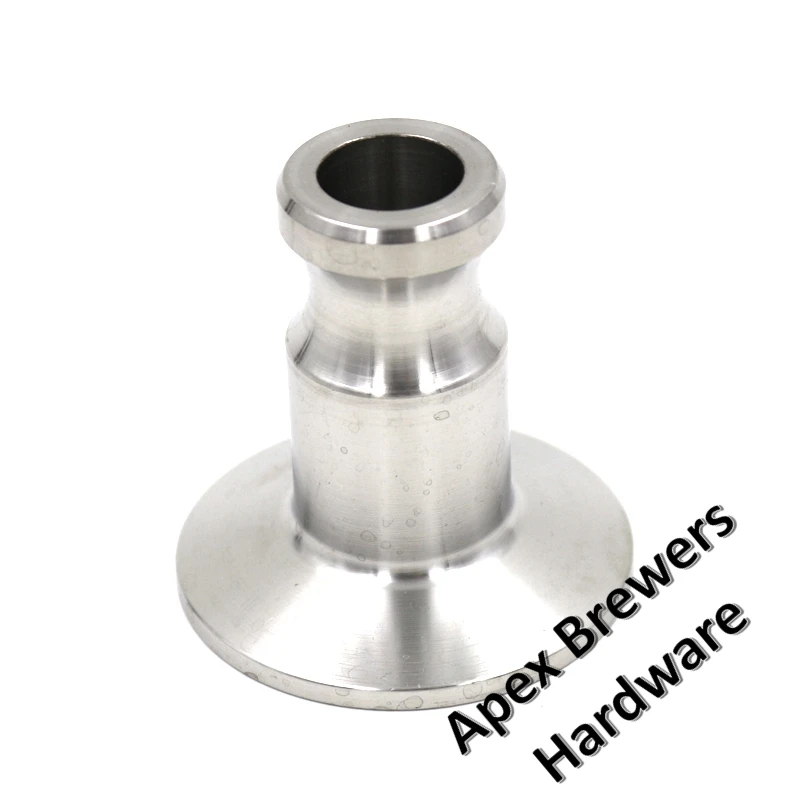 Переходник с наружной резьбы на тройной клевер 1/2 дюйма камера x 1 5 TC SS04 фитинг