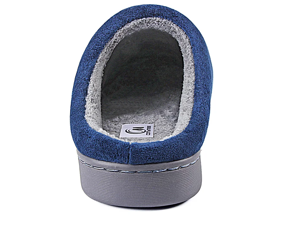 ShoeFurry/домашние тапочки; хлопковая обувь; коллекция года; зимние домашние тапочки с рисунком кота; мужские Нескользящие мягкие тапочки; теплые плюшевые Тапочки Мужские тапочки для спальни Осень сгущает обувь