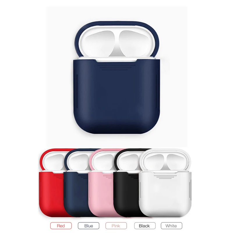 Мягкий ТПУ силиконовый чехол Защитный чехол для гарнитура для airpods зарядная коробка для air pods i12 i7 i10 защита зарядного устройства чехол s