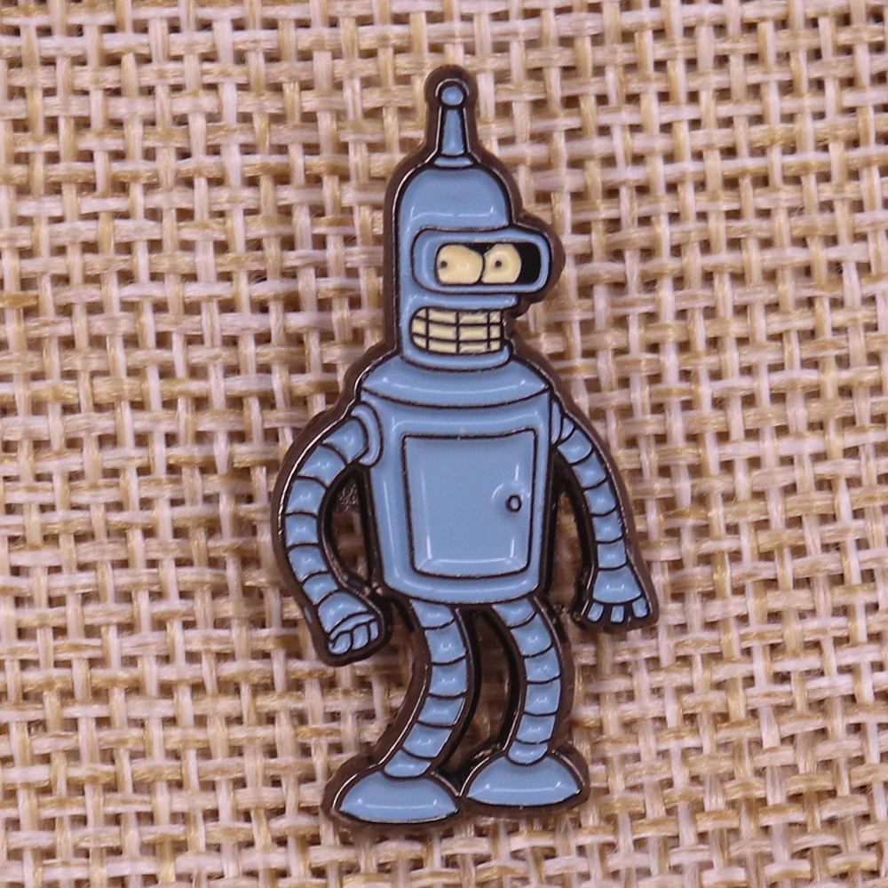 Бендер Futurama эмалированный штифт