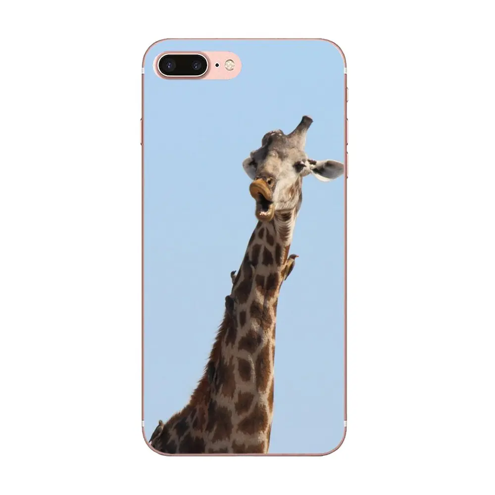 Skin Coqeu солнцезащитные очки Жираф для Galaxy A3 A5 A7 On5 On7 2015 2016 2017 Grand Alpha G850 Core2 Prime S2 I9082