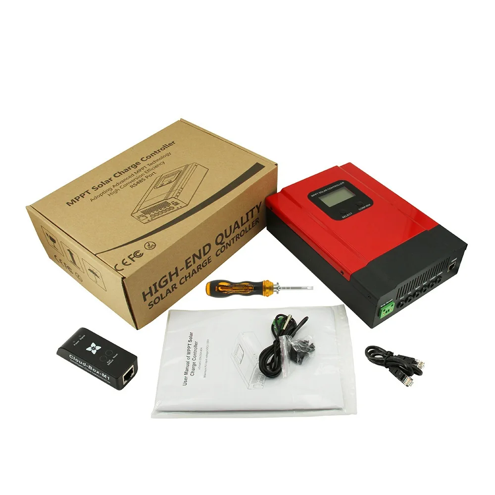 40A 60A ESmart3 MPPT Контроллер заряда 48 в 36 В 24 в 12 В автоматическая подсветка lcd Max 150VDC вход энергосберегающий RS485 порт