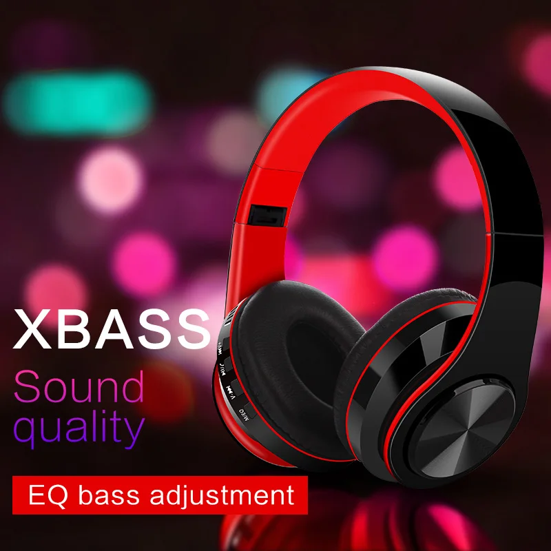1pc Bluetooth Headset Foldable Stereo High Battery Capacity Wireless Headphone for Computer MP3 ING-SHIPPING | Электроника