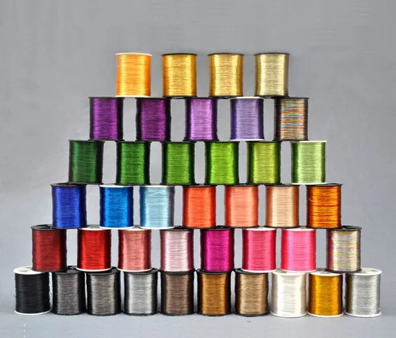 Бесплатная доставка металлическая Вышивальная нить MS type 200 м/цвета cone40 на выбор