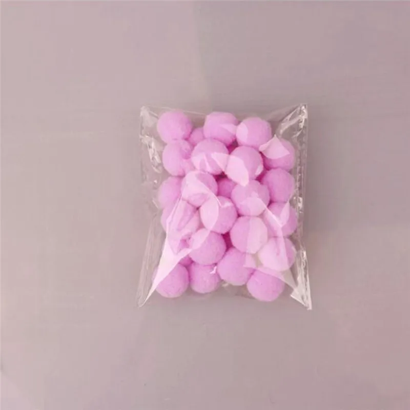 Imixlot 100 шт./лот 15 мм Многофункциональные Красочные помпоны мягкие мяч DIY ремесло