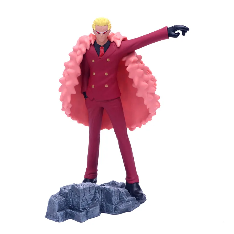 

Аниме One Piece Donquixote Doflamingo красный костюм Ver. Gk ПВХ Фигурка Статуя Коллекционная модель детские игрушки кукла