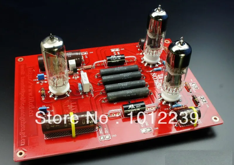 Собранный LS32 ламповый предусилитель готовая плата 6H30 ламповое усиление|tube