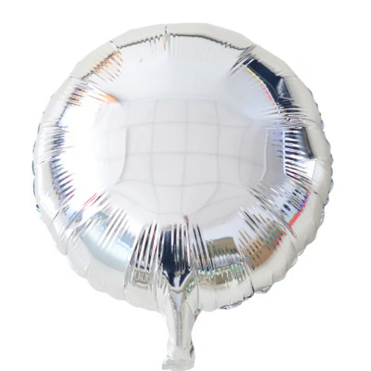 as picture 10pcs 10 шт./лот, цветные шары из фольги для конфет, 18 дюймов, круглые алюминиевые шарики для леденцов, кубик, Подарочная коробка, свадебные украшения для детской вечеринки - Цвет: as picture 10pcs