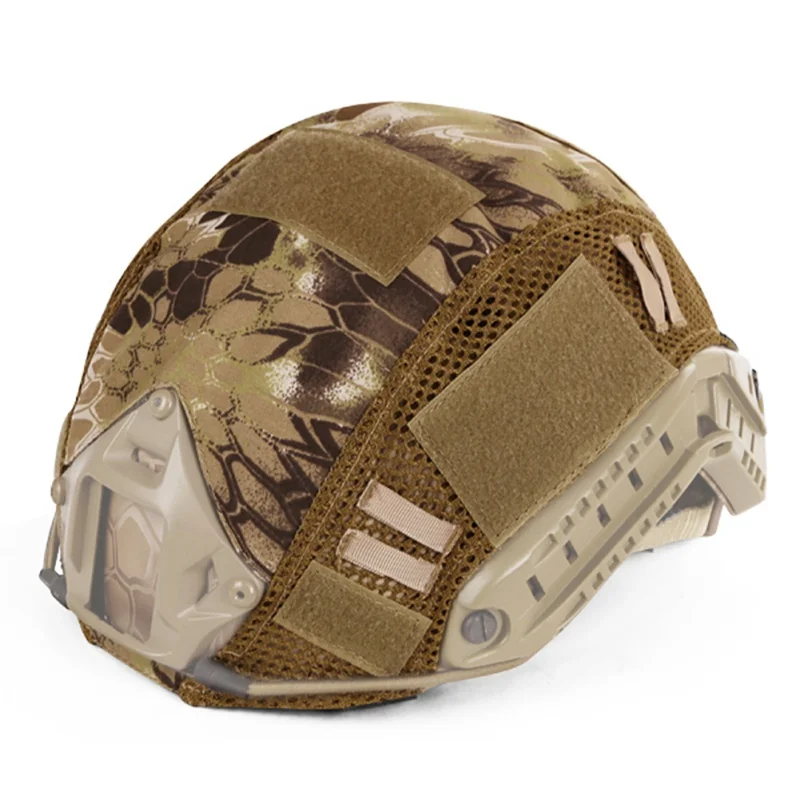HI Helmet cover Окружность головы 52-60 см Шлем тактический шлем крышка страйкбол Пейнтбол Wargame gear CS Быстрый Шлем Крышка - Цвет: HI Helmet cover