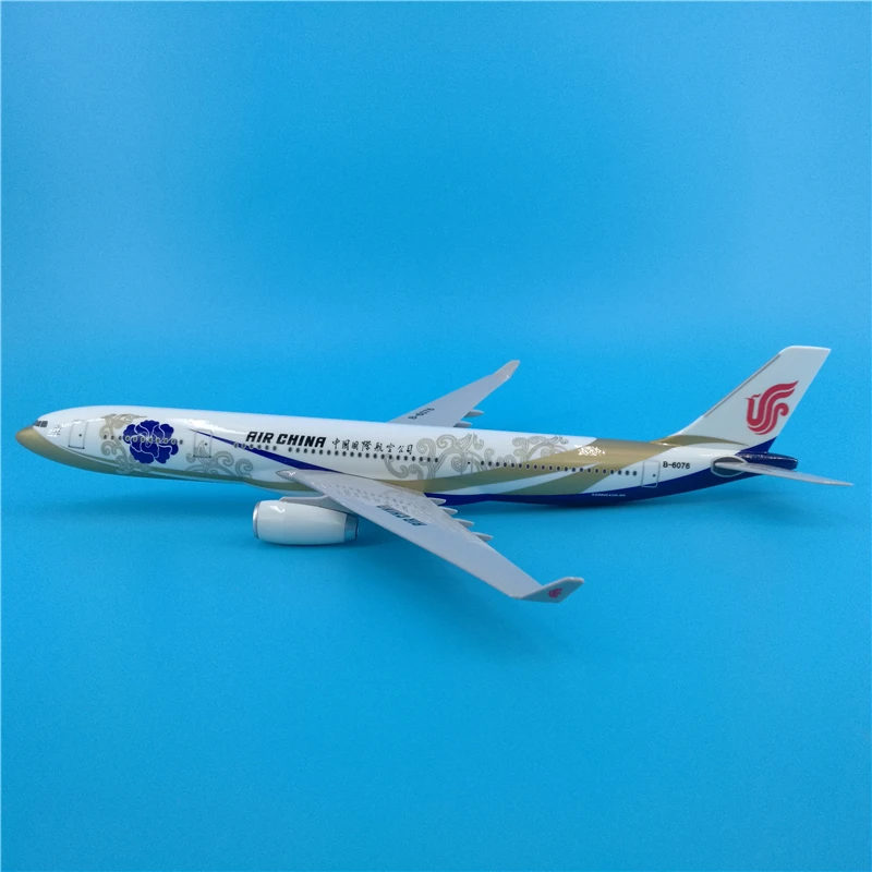 40 см смолы A330 Zichen модель воздушного самолета Китай Goldchen авиакомпаний самолет