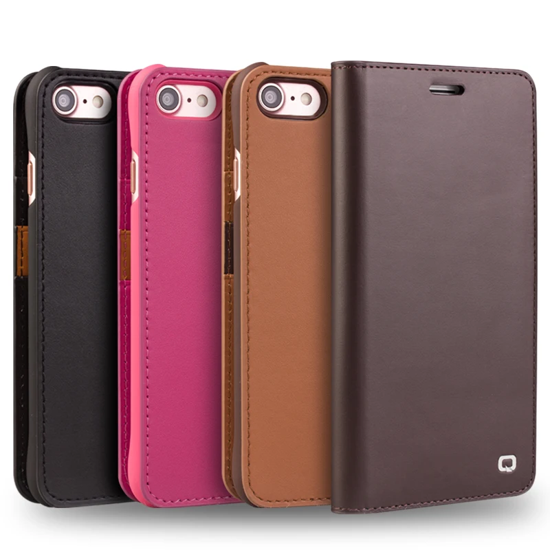 Чехол-книжка для iphone 7 plus из натуральной воловьей кожи | Мобильные телефоны и