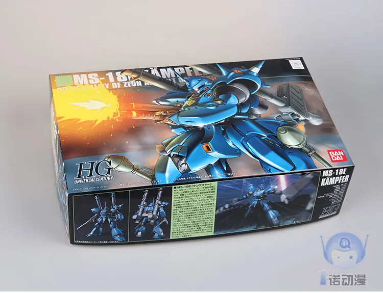 Японская оригинальная модель Gundam HG 1/144 Kampfer MS-18E робот мобильный костюм Сумеречная ось детские игрушки