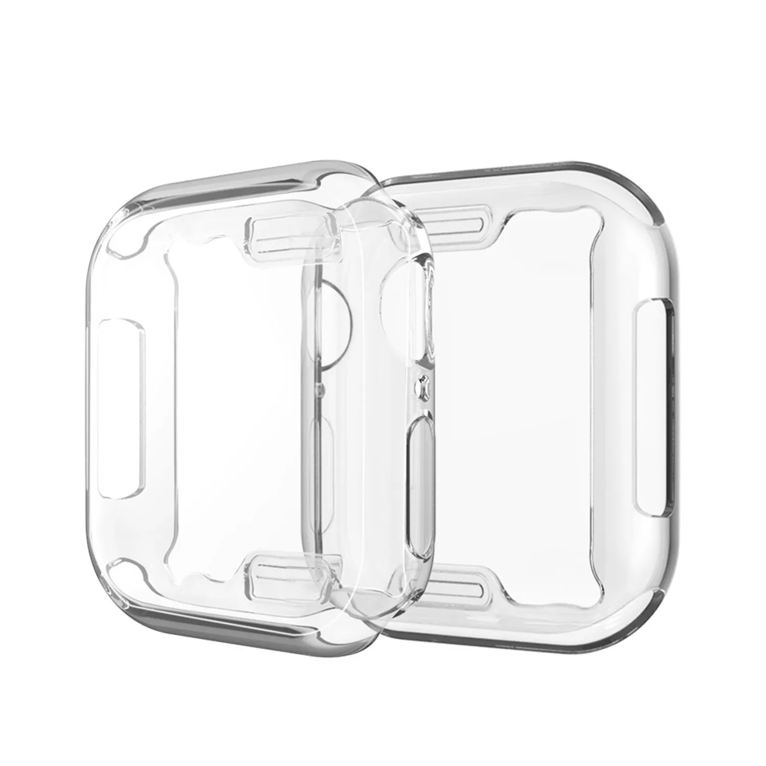 Ультратонкий Мягкий тонкий чехол для часов Apple Watch Series 4/44/40 мм защитный из ТПУ