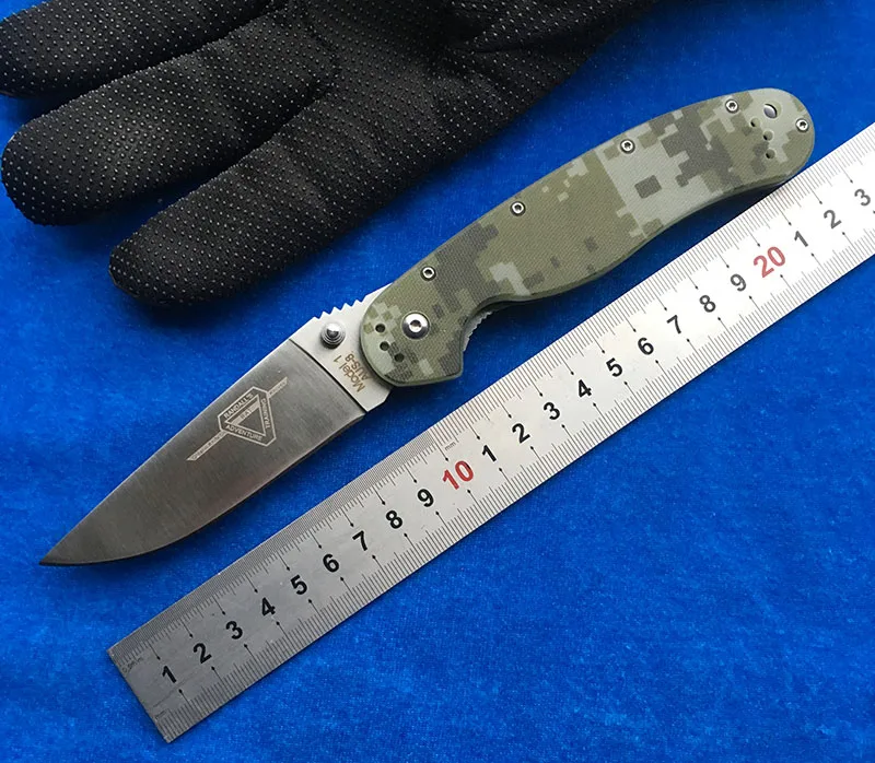 LEMIFSHE высокое качество крыса складной нож AUS-8 лезвие G10+ стальная ручка Кемпинг Охота Открытый нож выживания карманный EDC инструмент