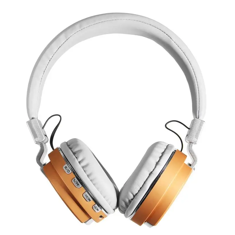 Наушники-шлем, Аудио гарнитура Bluetooth, большие беспроводные наушники, беспроводные наушники для компьютера, ПК, головной телефон, iPhone, с микрофоном, TF