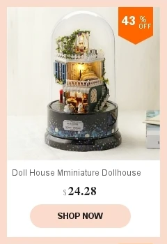 Кукольный домик Diy 3D Каса де Boneca Миниатюрный Кукольный дом модель строительные наборы деревянная мебель игрушки подарки на день рождения Счастливые времена Z008