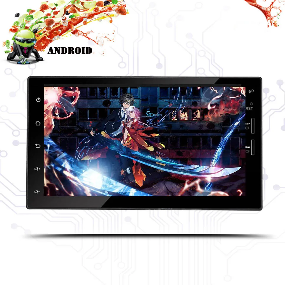 7 дюймовый android 9 0 автомобильный DVD для Honda Insight CRV City Civic Accord Pilot HRV Универсальный 2din