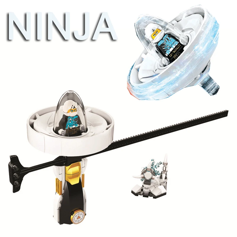 Бела Совместимость Ninjagoe грохочущий фехтовальщик фильм мастеров Spinjitzu 70628 Кай