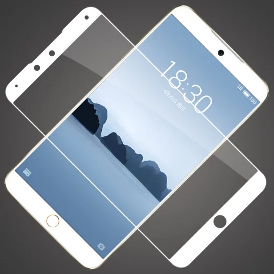 3D полное покрытие 9H закаленное стекло для Meizu 15 Plus Lite Защитное экрана | Мобильные