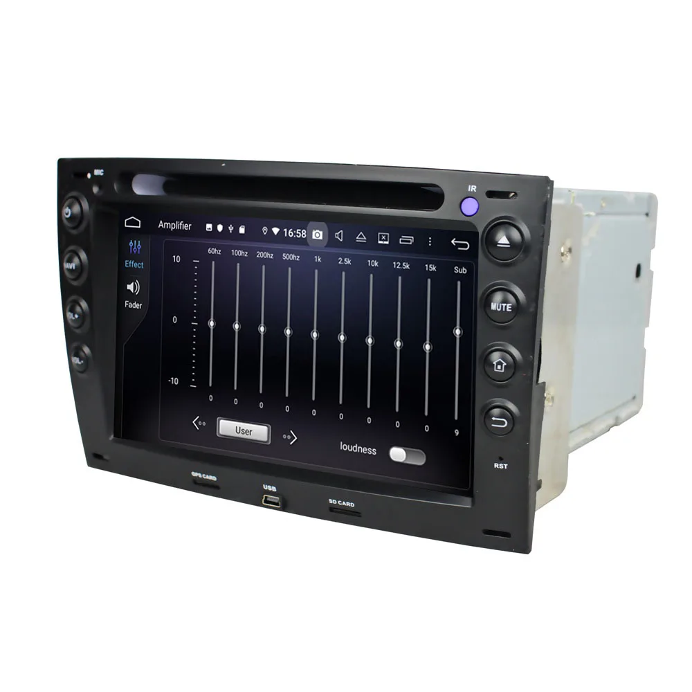 Android 9 0 Octa Core для RENAULT Megane 2003 2009 PX5 автомобильный мультимедийный DVD gps навигации