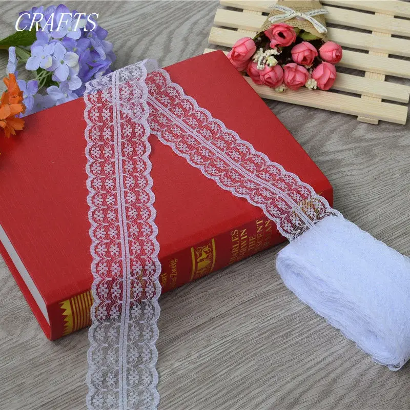 Новинка! 10 ярдов красивой кружевной ленты, шириной 4,5 см, DIY одежды/аксессуаров/цветочные аксессуары и т. Д