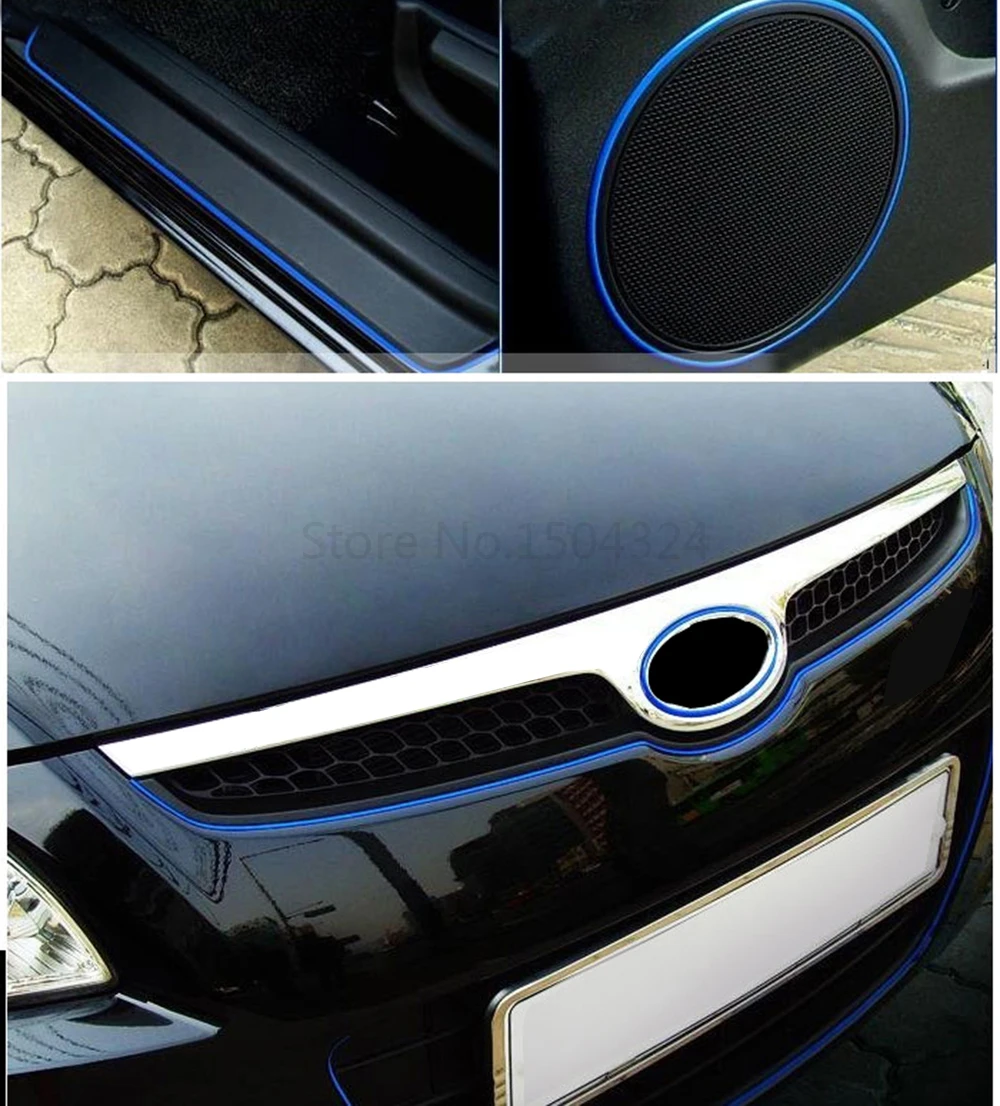 Декоративная наклейка для автомобиля 5 метров 3 м нитки внутреннего паттера