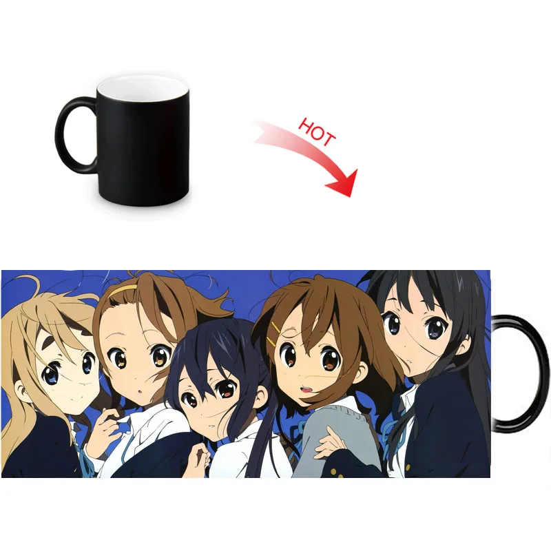 Забавная дорожная кружка K-on Girl чашка для кофе молока чая 12 унций новые кружки