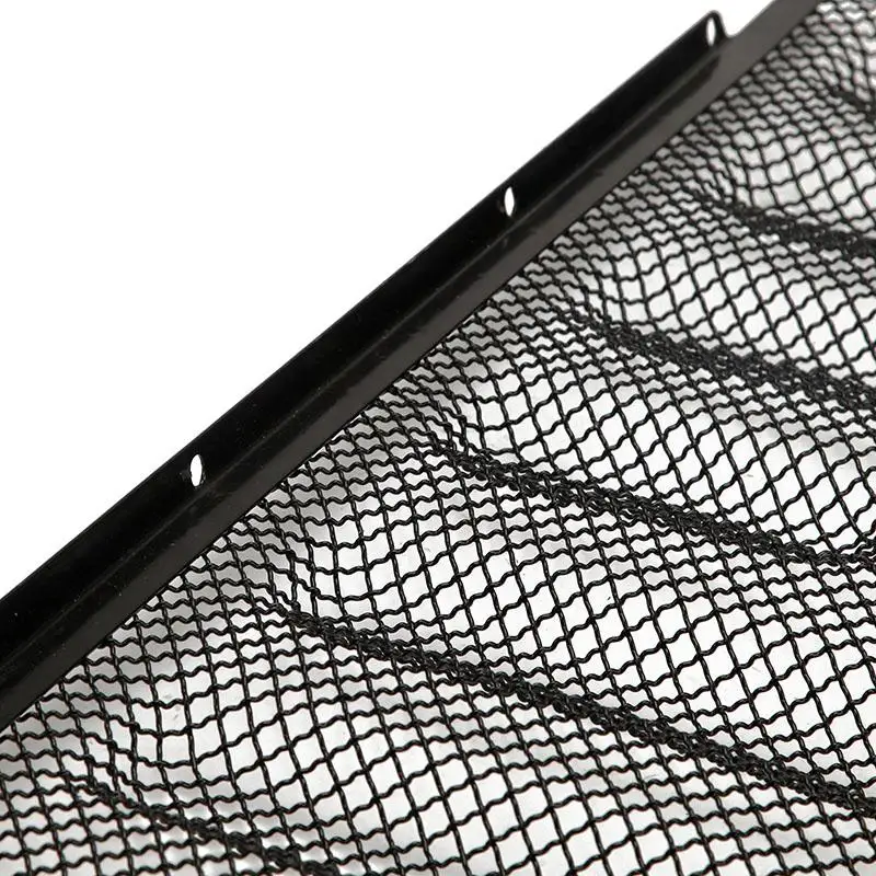 Новый Черный 3D Сетка Решетки Вставить С Инженером Фиксатор Крышки Отверстия