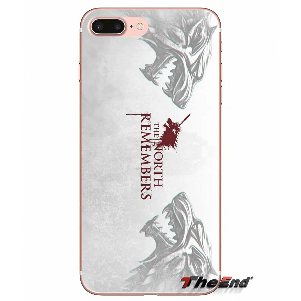 Для Samsung Galaxy S2 S3 S4 S5 MINI S6 S7 edge S8 S9 Plus Note 2 3 4 5 8 Coque Fundas The North member game of throne|Чехлы-накладки|