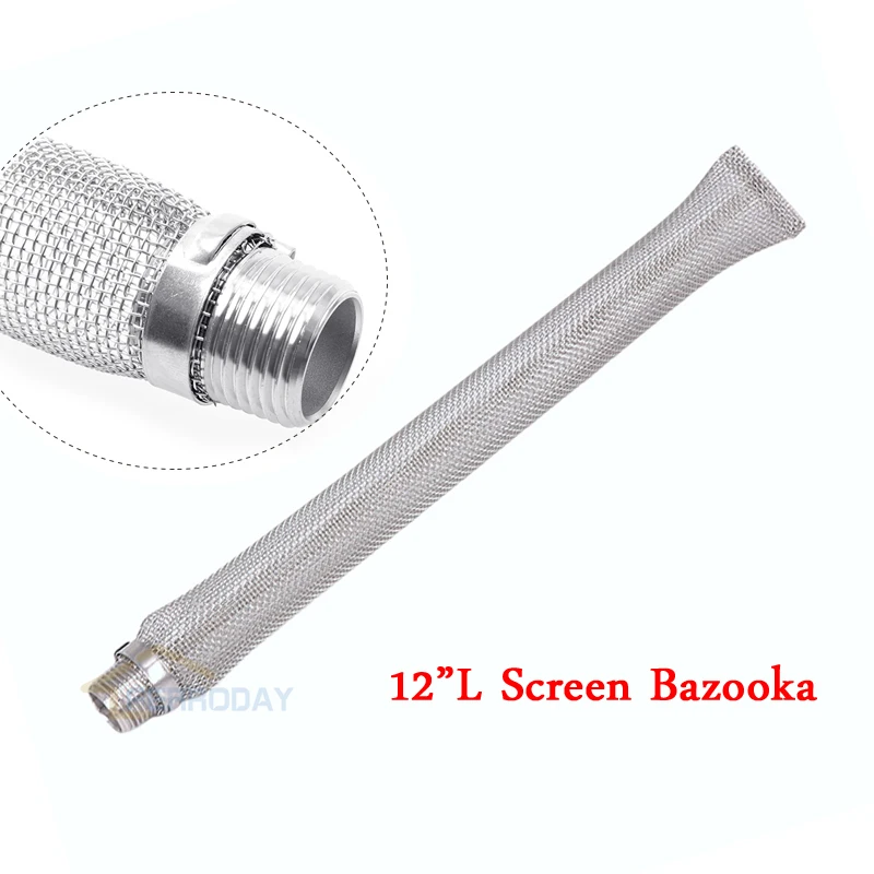 Кег для Домашнего Пива Bazooka экран пивоварения чайник фильтр аксессуары 12 &quotL 1/2&quot