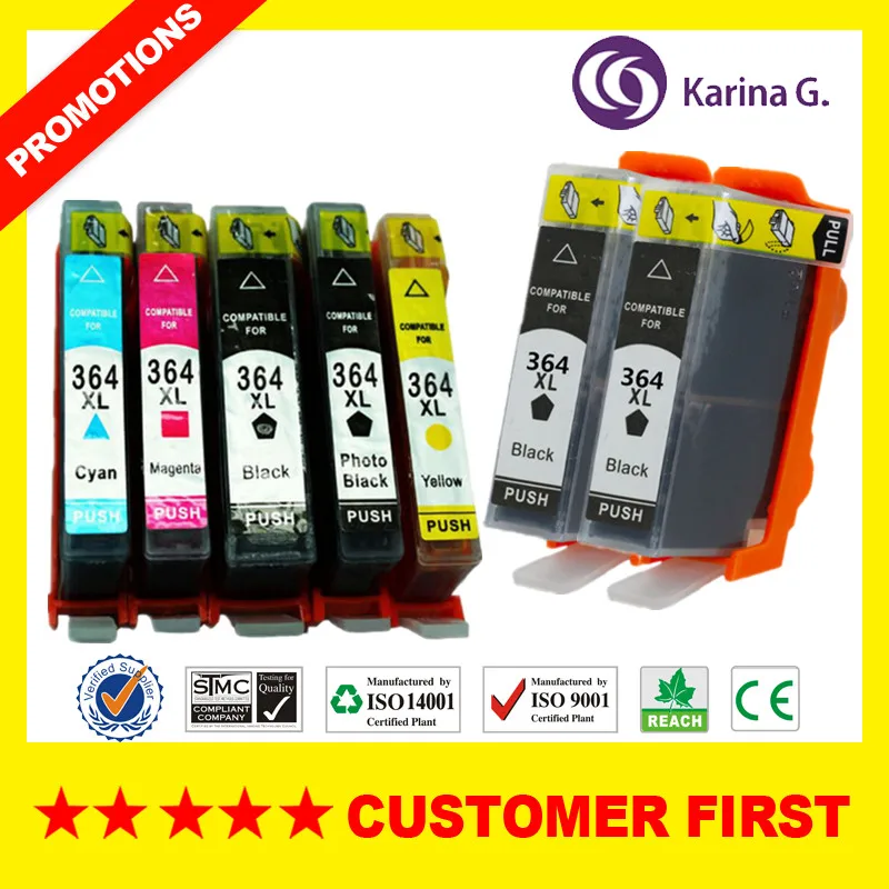 Совместимый для hp 364XL hp 364 костюм для Photosmart B8550 B8553 B8558 C5300 C5324 C5370 D5400 D5460 D5463 D5468 и т. д