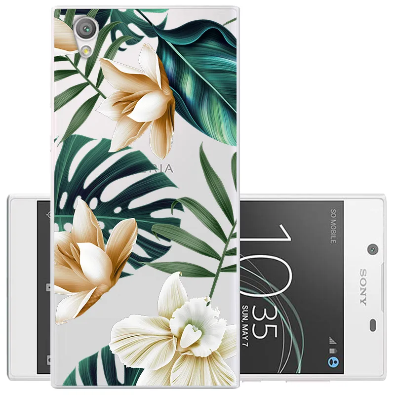 ТПУ для sony Xperia L1 чехол s Прекрасный окрашенный ТПУ Мягкий силиконовый чехол для sony L1 чехол Чехол Funda для sony L1 G3311 G3312 G3313 - Цвет: RDH