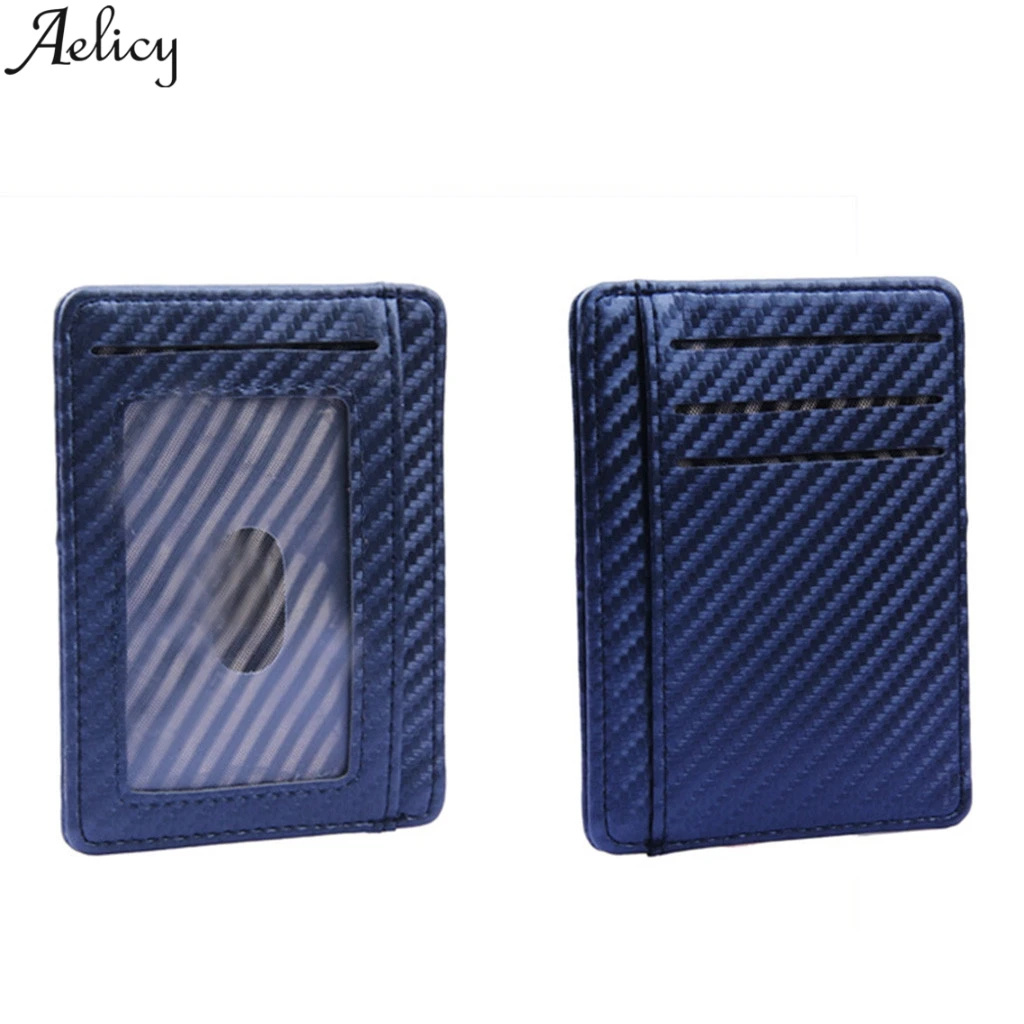 Aelicy мужской Тонкий минималистичный Чехол для карт разработанный из