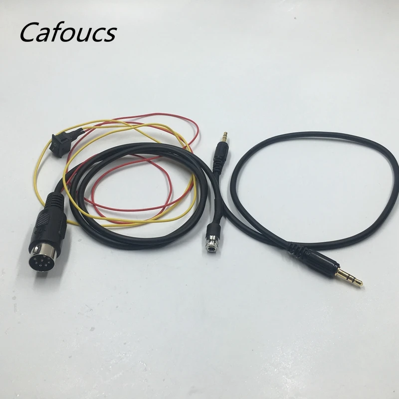 Cafoucs автомобильный AUX аудио кабель 8 pin Мама+ Мужской кабель для Nissan Teana JK230 JM230 JK200 2004-2008