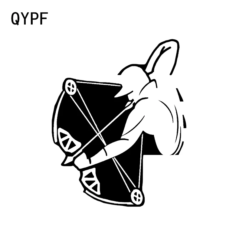 QYPF 11 5*14 3 см арбалет стрельба из лука Охотник Декор Автомобильные наклейки