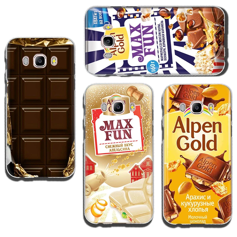 Жесткий чехол для телефона alenka bar wonka chocolate Samsung GaLaxy J6 J7 J1 J2 J3 J5 2015 2016 2017 Prime |