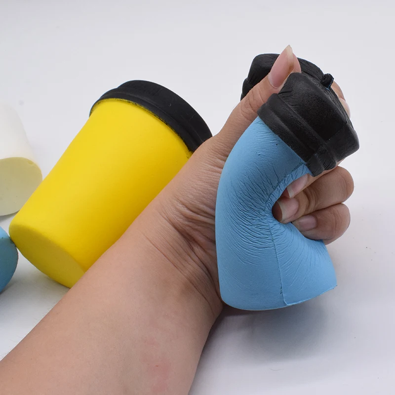 Мягкое кофе антистрессовые игрушки для детей забавные Icecream squeisy Squeeze сжимаемые игрушки медленно растущие гаджеты дети реквизит подарок